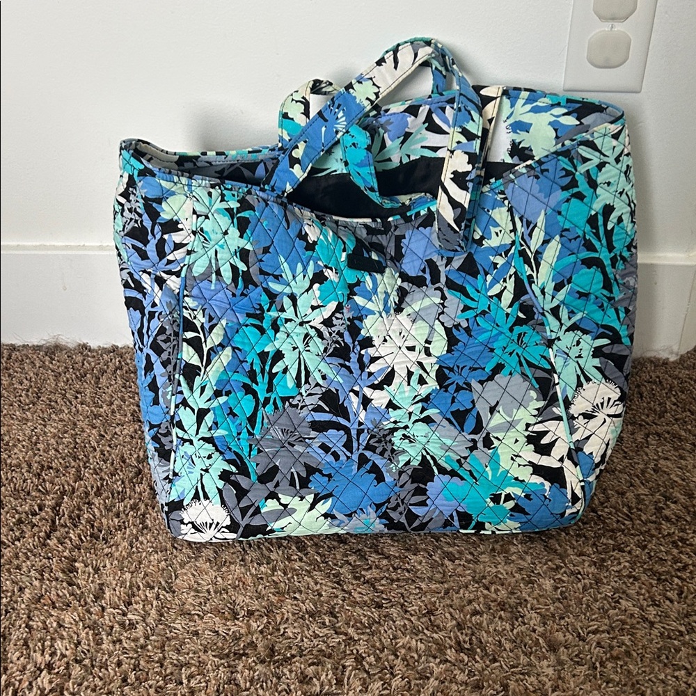 Vera Bradley Blue Floral Tote